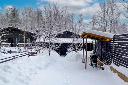 Уютный коттедж с русской баней у озера Хепоярви