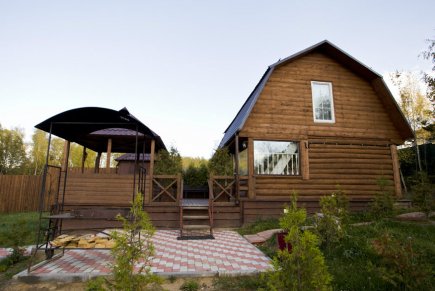 Коттедж с сауной и оборудованной кухней