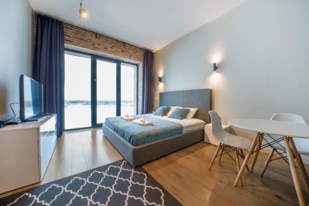 Панорамная Студия лофт в элитном комплексе Докландс!