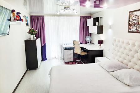 Комфортная на сутки, часы 1 комнатная квартира.