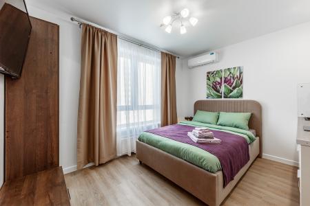 Дизайнерская студия с атмосферой отеля