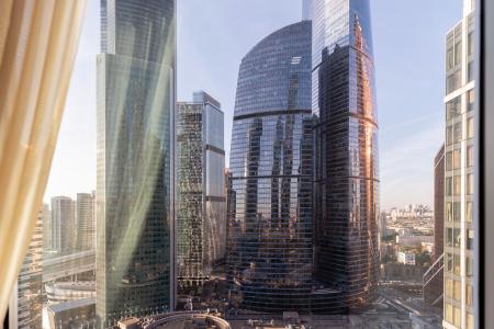 Апартаменты с потрясающим видом на Москва-Сити