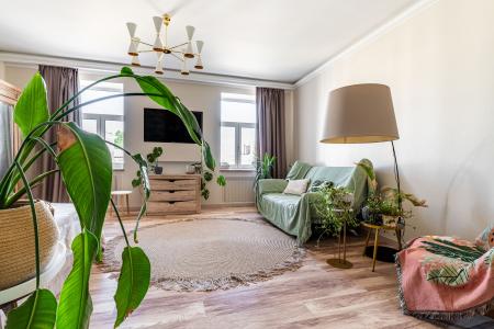 Квартира EasyGuest в экостиле, с видом на канал Грибоедова