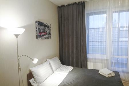 Апартаменты-студия с просторной лоджией