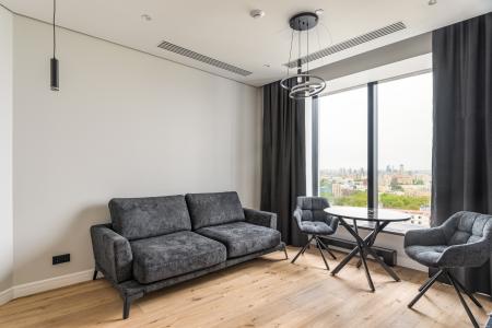 Апартаменты Flat Inn в ЖК Чкалов на Курском Вокзале c лучшим видом на Москву