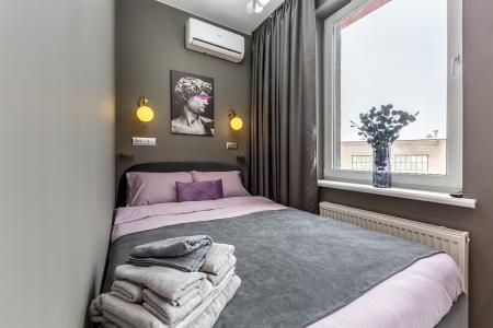 Дизайнерская студия с атмосферой отеля