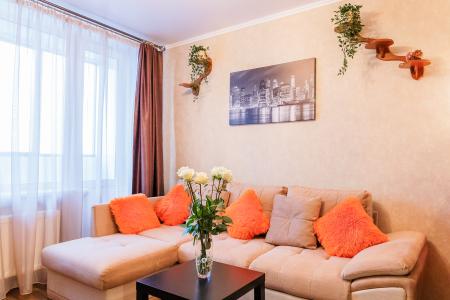 Студия с потрясающим видом на Санкт-Петербург