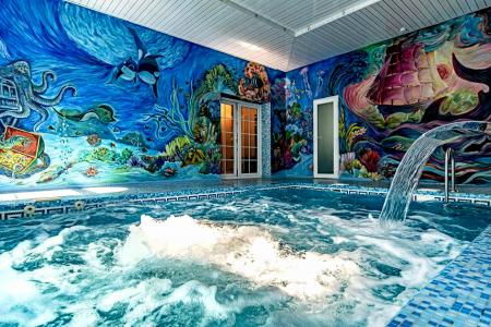 Дом с изюминкой - бассейн, сауна, бильярд для достойного отдыха на 25 человек