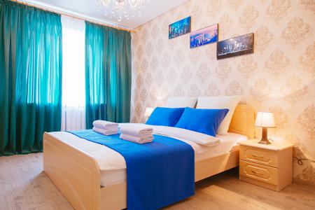 Супер-комфортная квартира с новым ремонтом и мебелью, двумя ЖК-телевизорами