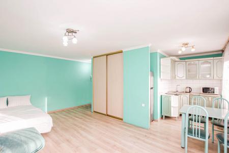 Квартира студия на пересечении улиц Трубачеева и Бабушкина