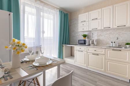 Апартаменты недалеко от залива. Гостиничный сервис