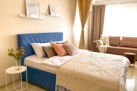 Рядом ➤ 1-комн. квартира с кондиционером у ТРК Родник (7 мин. до центра)