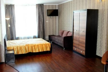 Квартира премиум класса, с панорамными окнами, посуточно, студия.