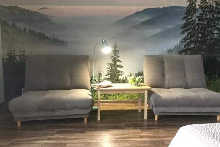 Однокомнатная квартира студия с дизайнерским ремонтом