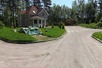 Коттедж на берегу озера для 10-20 человек