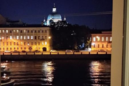 2кк с видом на Фонтанку и Купола