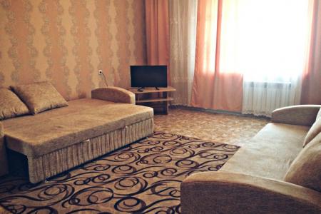 Уютная квартира в новом доме в центре города, с хорошим ремонтом и красивым видом из окна