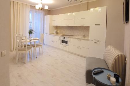 2х ком. квартира на левом берегу в Ленинском р-оне в новом доме по адресу ул. Горский мкрн, д. 8.