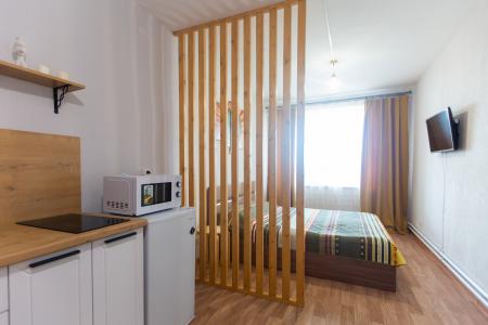 Комфортная студия на Большой Подгорной, 87 с великолепным видом на реку