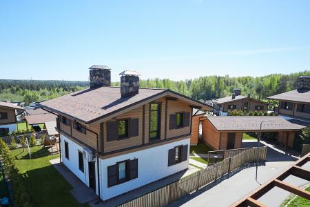 Уютный коттедж в горной местности