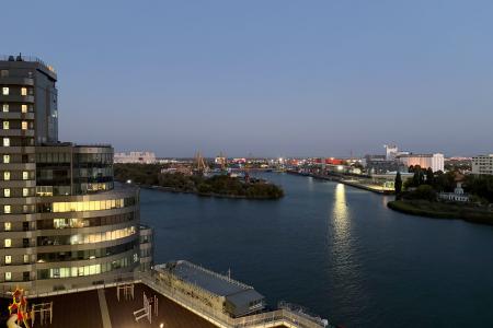 Очень уютная квартира в центре Ростова с шикарным видом на Дон!