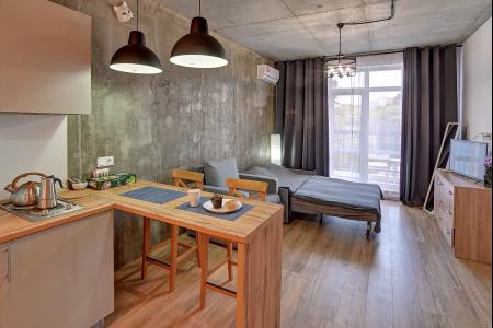 Уютная лофт-студия. ЖК Босфор (Дагомыс, Сочи)