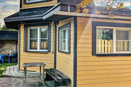 Уютный коттедж с баней у леса и озера в 11 км от Петербурга (пос. Токсово)