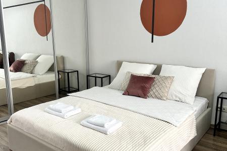 1-к. квартира, 40 м², 2 кровати