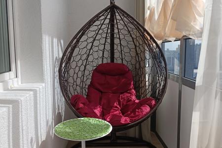 Однокомнатная квартира с видом на залив и весенним настроением