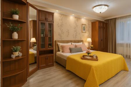 Просторные апартаменты с лучшим двором в городе