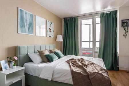 Студия с видом на Финский зaлив и Лахта Центр