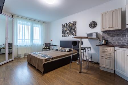 Студия на берегу реки рядом с Центром!