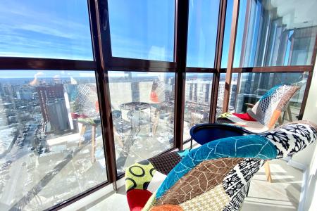 Апартаменты с панорамным видом на город