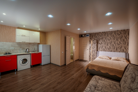 Комфортная стильная квартира-студия с новым евроремонтом