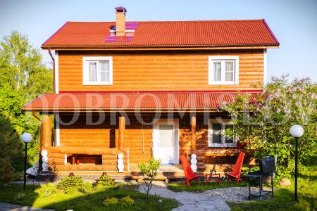 замечательный дом в деревне Кикино