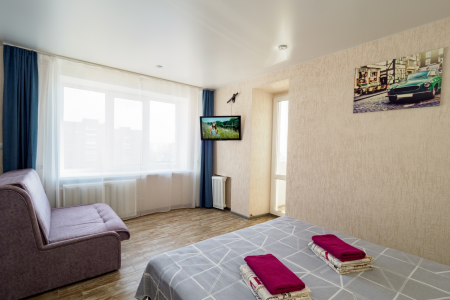 Комфортная стильная квартира с новым евроремонтом в центре Смоленска