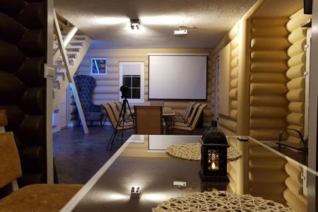 Двухэтажный ЭКО коттедж Spa hause 24 из рубленного бревна (лес 80 метров, рядом озеро Круглое)