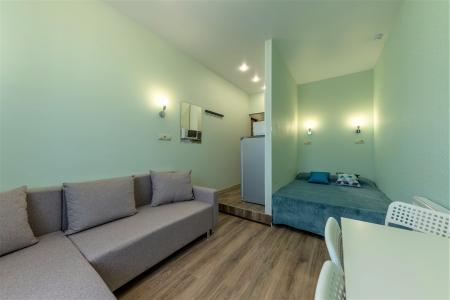 1-к. квартира, 21 м², 2 кровати