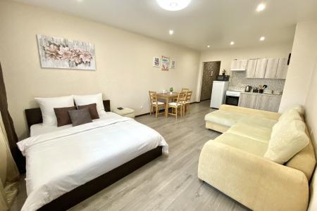 Светлая и уютная студия около Зоопарка