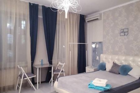 Однокомнатная квартира с капитальным ремонтом под "евро" и кухонной зоной возле  вокзалов.