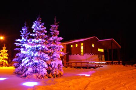 Коттедж в 30 км от Зеленогорска на Новый год