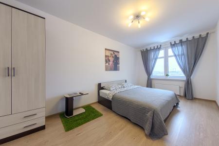 Однокомнатная квартира с панорамным видом на город