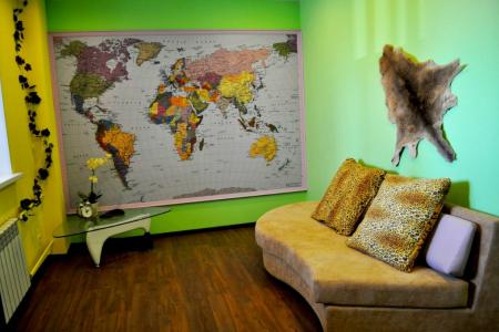 Квартира с прекрасным видом на город, рядом с парком Гагарина.