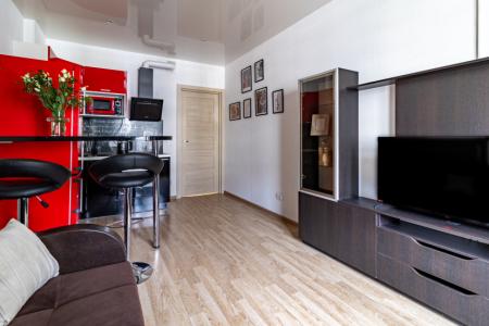 Квартира студия на проспекте  Ветеранов