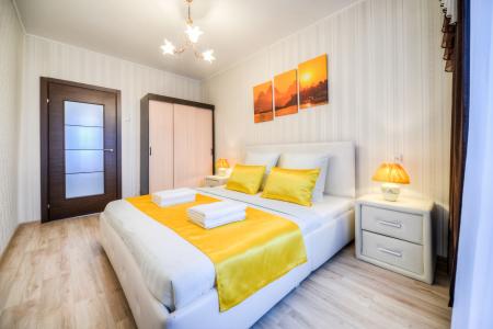 Новая, стильная, яркая квартира вблизи набережной реки Миасс