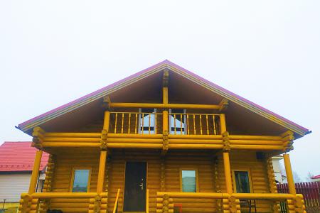 гостевой дом с баней на дровах