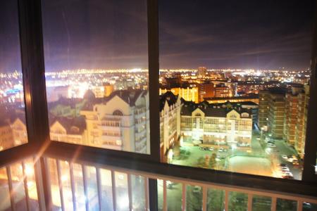 Шикарный вид на город Иркутск из панорамного окна с 12-и этажной высоты!