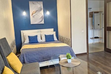 Уютная однокомнатная квартира, с большой лоджией.