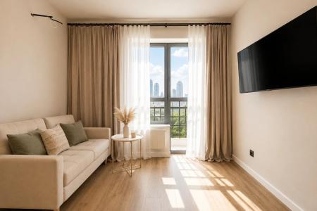 Евродвушка на Пархоменко  ЖК &laquo;Виденеевский&raquo;  — Liberty Sity Apartments