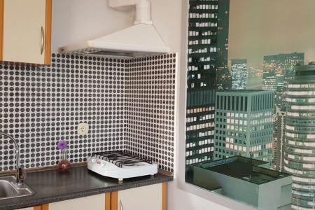 Сдаётся однокомнатная квартира-студия с кухней в Кастрополе! Шикарный вид на море,горы.